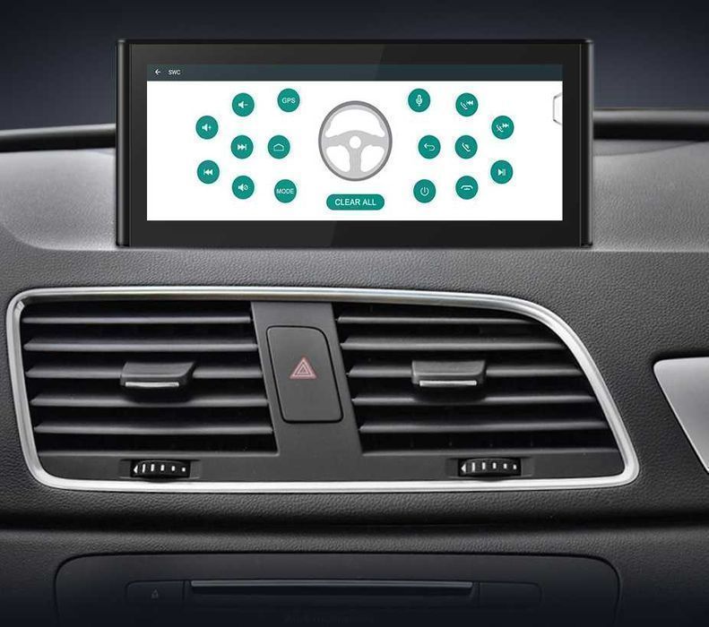 Audi Q3 2012–2018 – Radio Android 15 8,8” CarPlay Android Auto GPS Nawigacja Stacja Multimedialna WiFi Bluetooth DSP 4G LTE PL 2GB/32GB