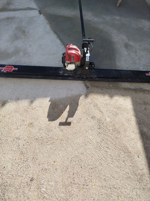 Régua vibrante oscilante para betão wurth