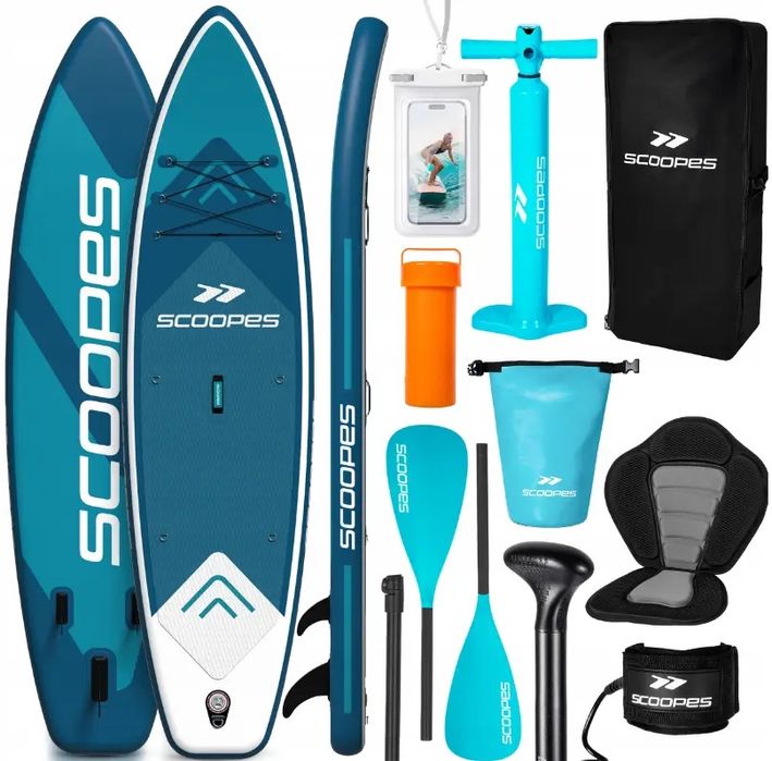 Надувна SUP-дошка для плавання 320см Scoopes (Польща) нова