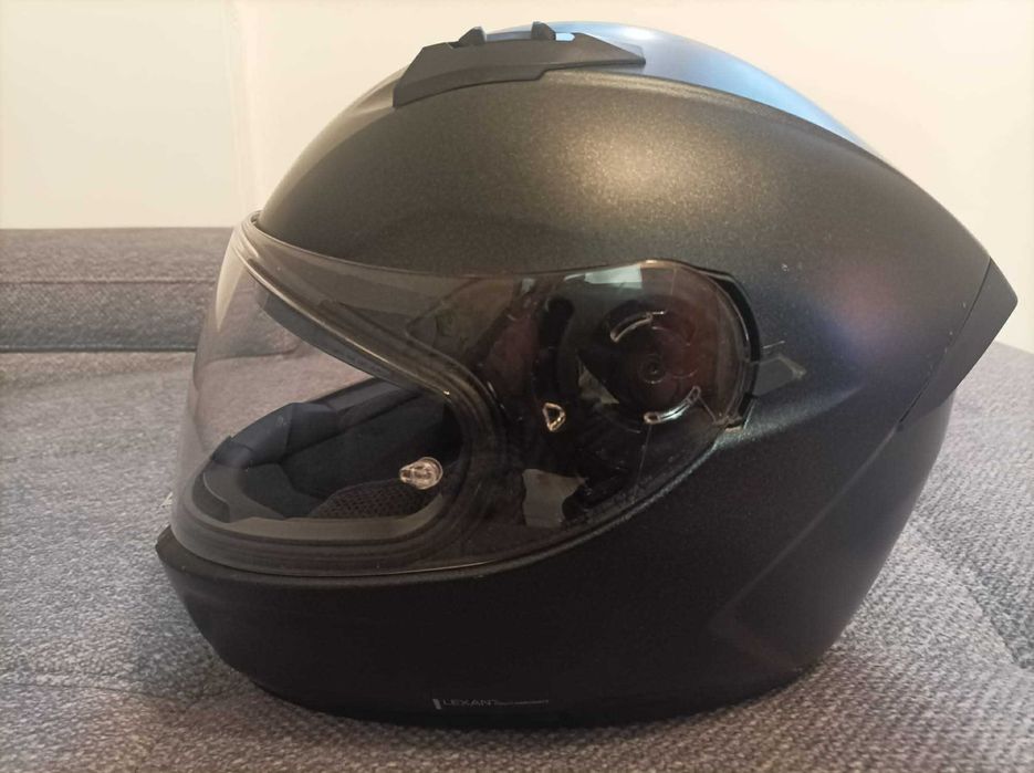 Capacete Nolan N60-6 Classico Black - Tamanho M - 58 CM