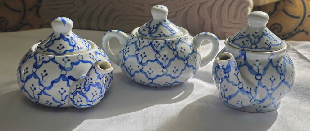 Par de bules + sucareiro