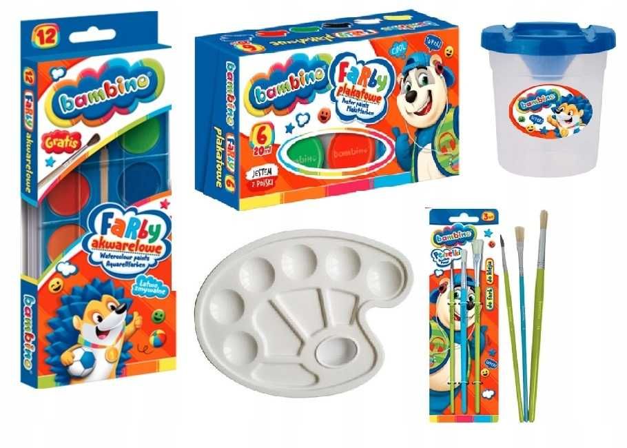 nowa bambino wyprawka szkolna dla chłopca + zestaw real madryt okazja