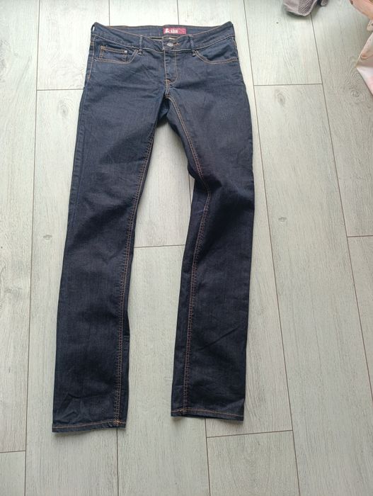 Spodnie jeansowe dżinsy proste h&m s 170