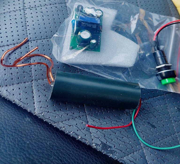 Высоковольтный модуль плата на 1000 кВ от литиевого аккумулятора