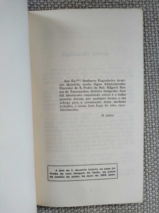 A Serra do S. Macário em S. Pedro do Sul