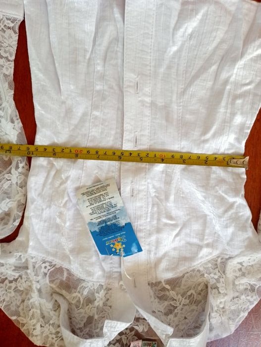 Блузка школьная для девочки новая