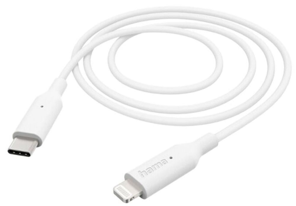 Cabo Hama USB C para Lightning- novo, 3 anos de garantia