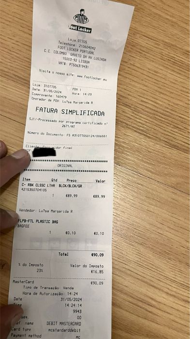 Ténis Reebok Classic 44 Novos