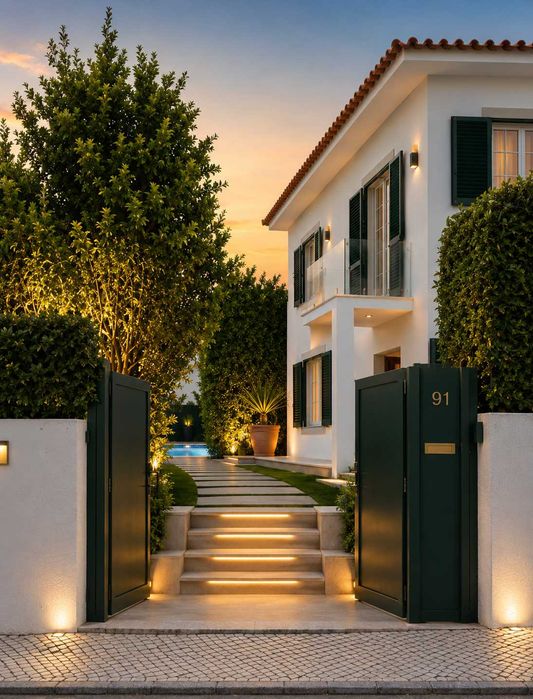 Moradia Isolada T4 com Piscina e Jardim em Alto dos Gaios, Estoril, Cascais