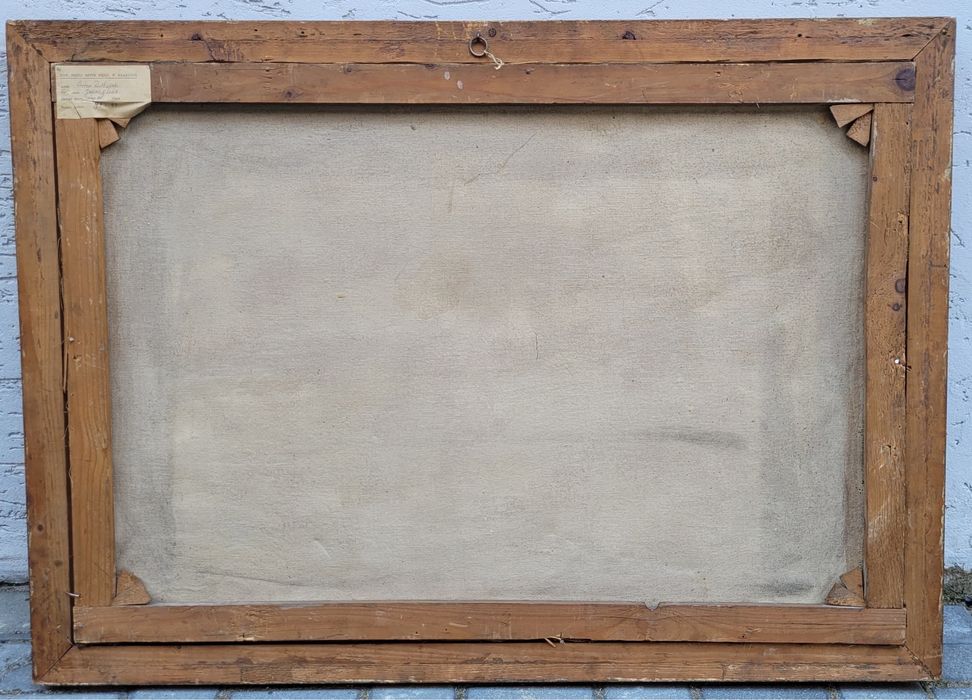 Artur Rutkowski "Jesień w Lesie" - stary obraz olejny, duży !