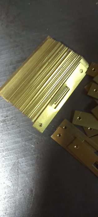 Szuflady drzwiczki Mosiężne zamknięcia