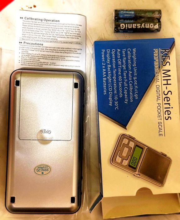 Весы ювелирные - карманные