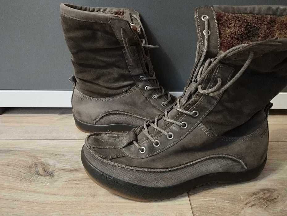 Ecco śniegowce kozaki 38 z membraną Gore Tex.