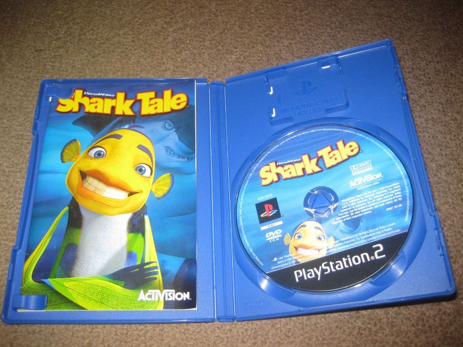 Jogo "Shark Tale" PS2/Completo!