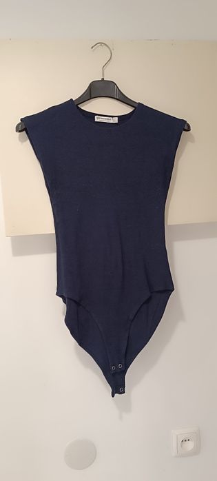Body azul escuro Stradivarius Tamanho S