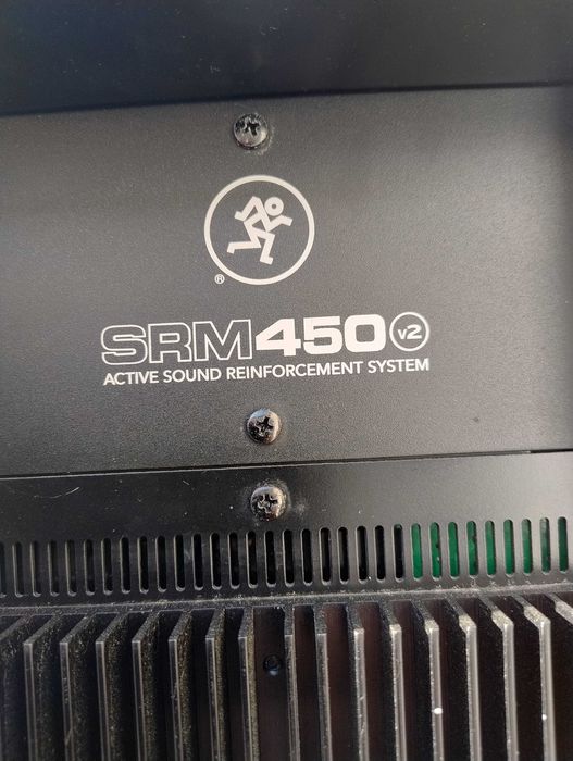 Mackie SRM 450 V2 + pokrowce,okablowanie 2szt
