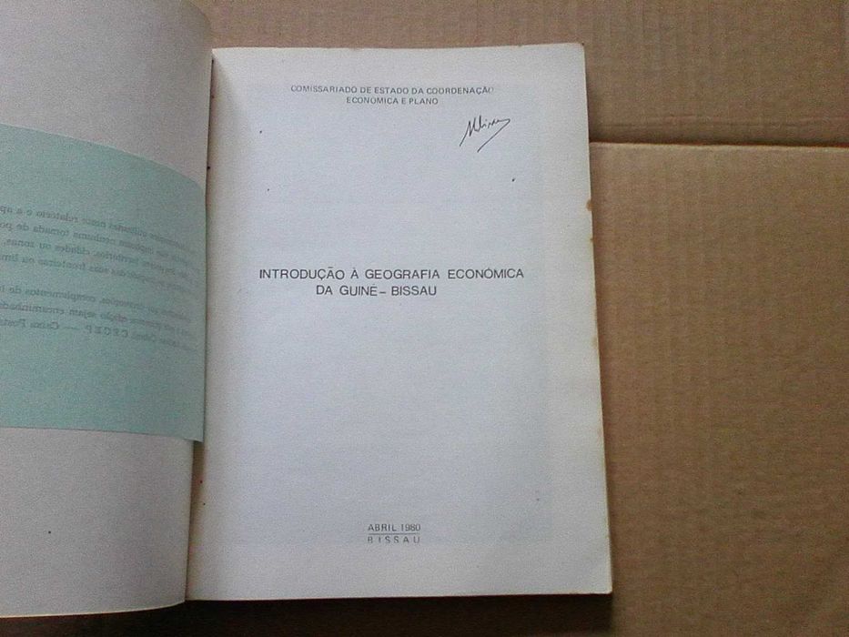 Introdução à geografia económica da Guiné-Bissau