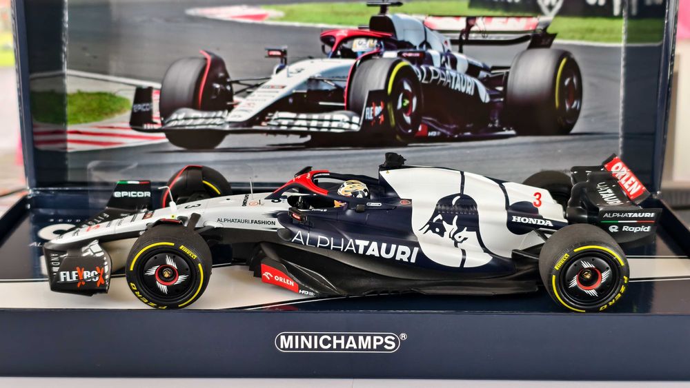 1:18 F1 Minichamps Alphatauri AT04 #3 Daniel Ricciardo GP Hungria 2023