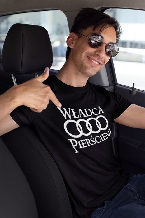Koszulka władca pierścieni audi czarna 3XL