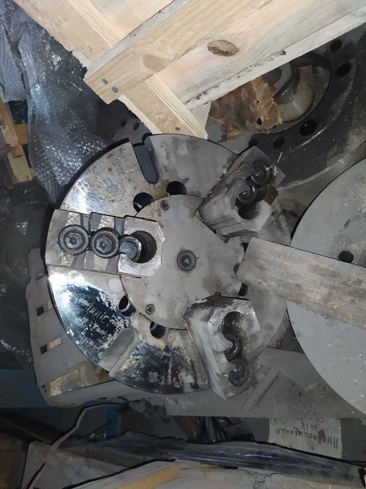 Патрон токарный 3-х кулачковый  с пневмозажимом диаметр 160мм,  315мм