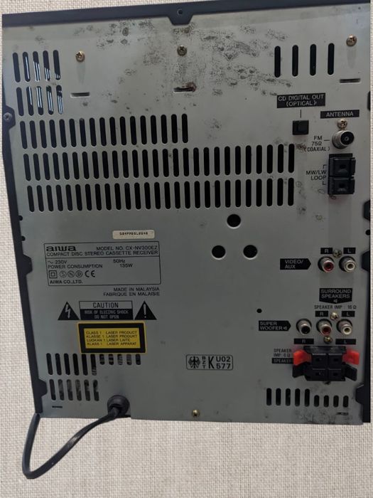 Музичний центр та колонки demix &  alwa