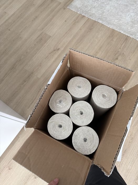 Papel de parede casamance 7 rolos