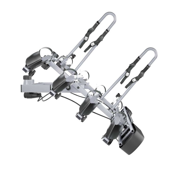 Bagażnik Rowerowy Platforma Na Hak 4 Rowery Amos Tytan 13Pin Uchylny