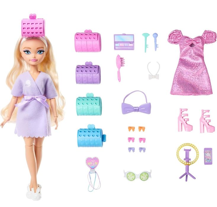 Лялька Barbie Dream besties Малібу Мій ранок краси 
Код товару