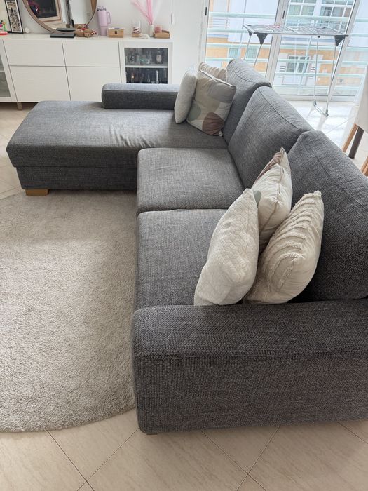 Vendo Sofá chaise longue com arrumação