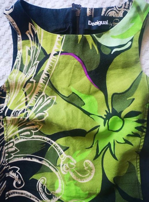 Desigual sukienka wiskozowa 36 wysyłka gratis