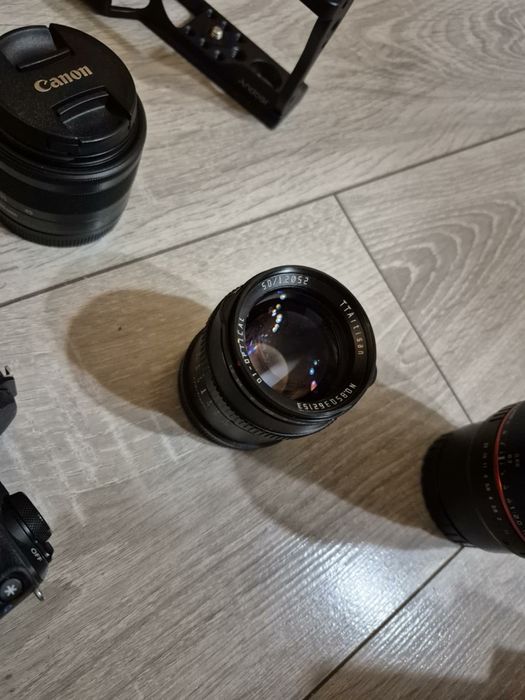 Canon m50 - bogaty zestaw