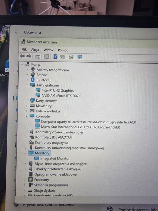 Laptop msi gamingowy