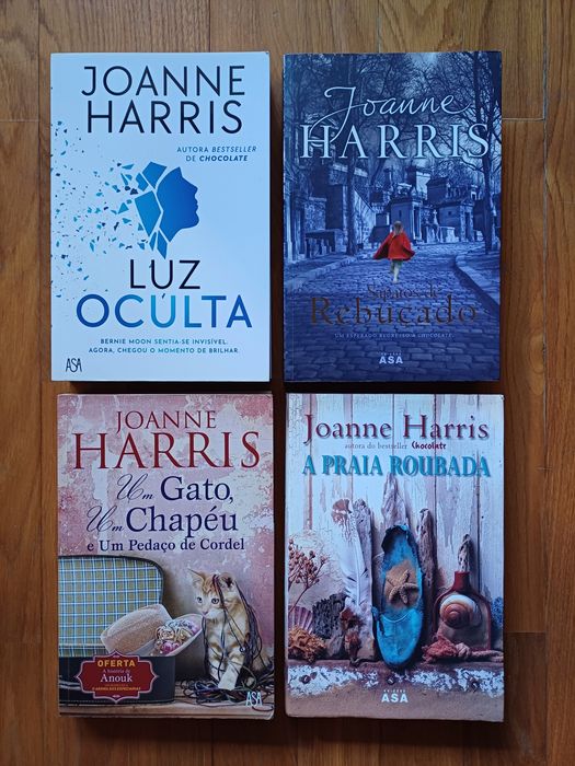 4 livros/romances de Joanne Harris