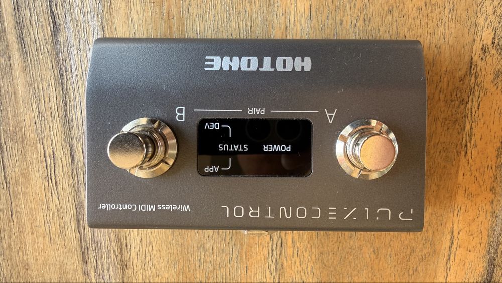 Pedal controlador MIDI HOTONE pulze control