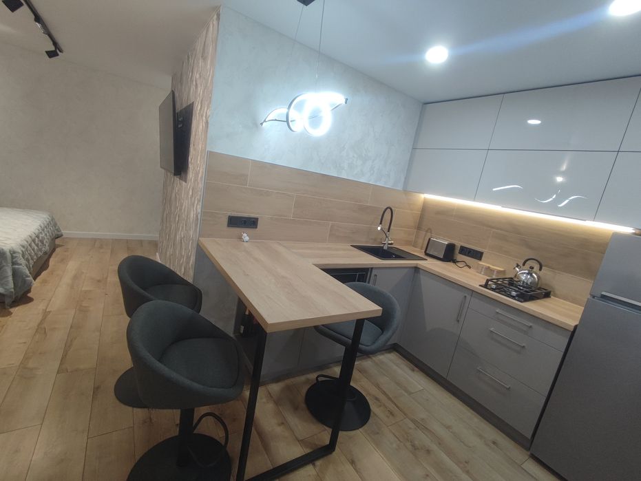 ЦЕНТР! Сучасна квартира-студія люкс подобово, ЕКОФЛО