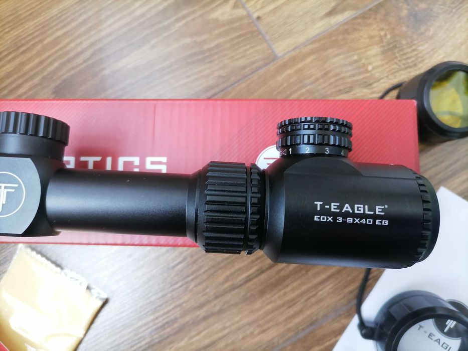 Приціл оптичний T- Eagle EOX 3-9x40 EG 1/2 Mil-Dot.