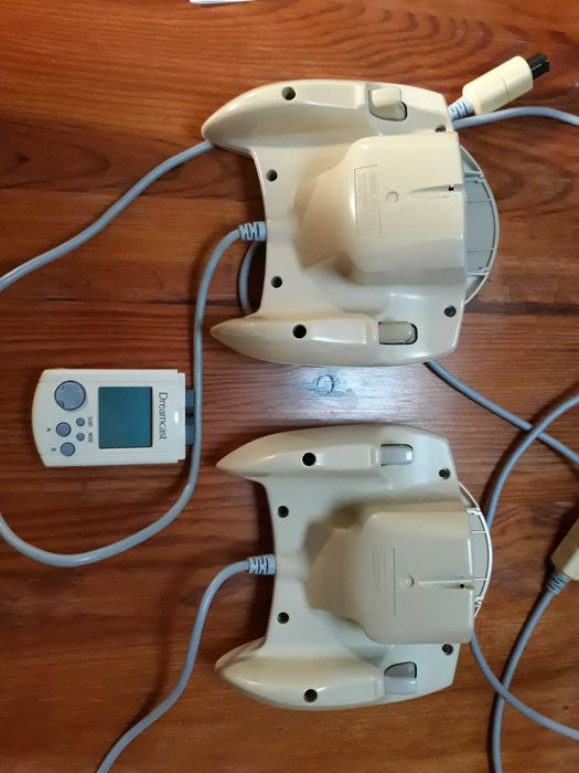 Comandos oficiais Sega Dreamcast + VMU