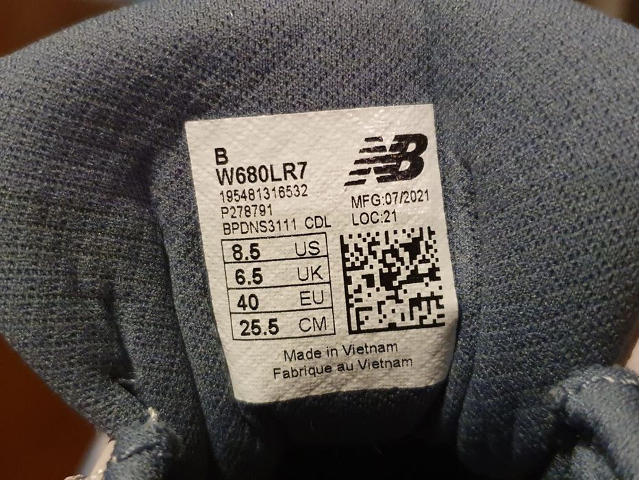 Buty sportowe NewBalance FreshFOAM W680LR7