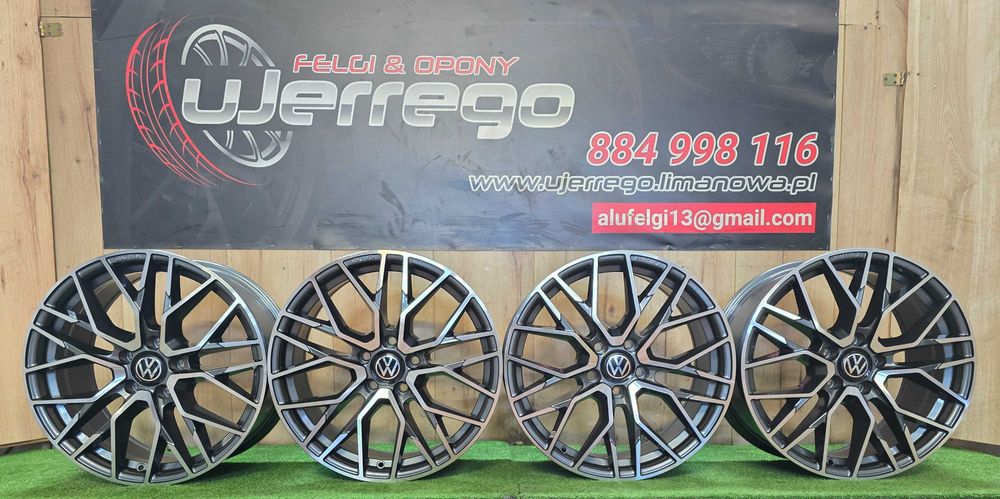NOWE ALUFELGI VOLKSWAGEN 18x5x112 - Arteon,Golf,ID.3,Jetta,TiguanT-roc
