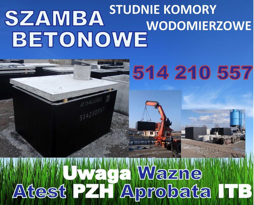 szambo betonowe 8 10 zbiornik betonowy na wodę ścieki piwnica betonowa