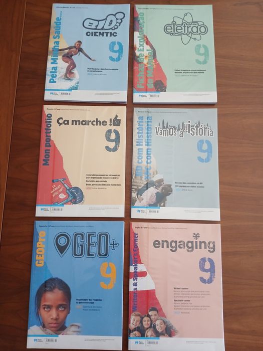 Livros de exercícios / Apoio escolar 9 ano