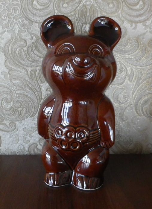 Игрушка "Олимпийский мишка копилка" 27 см СКК