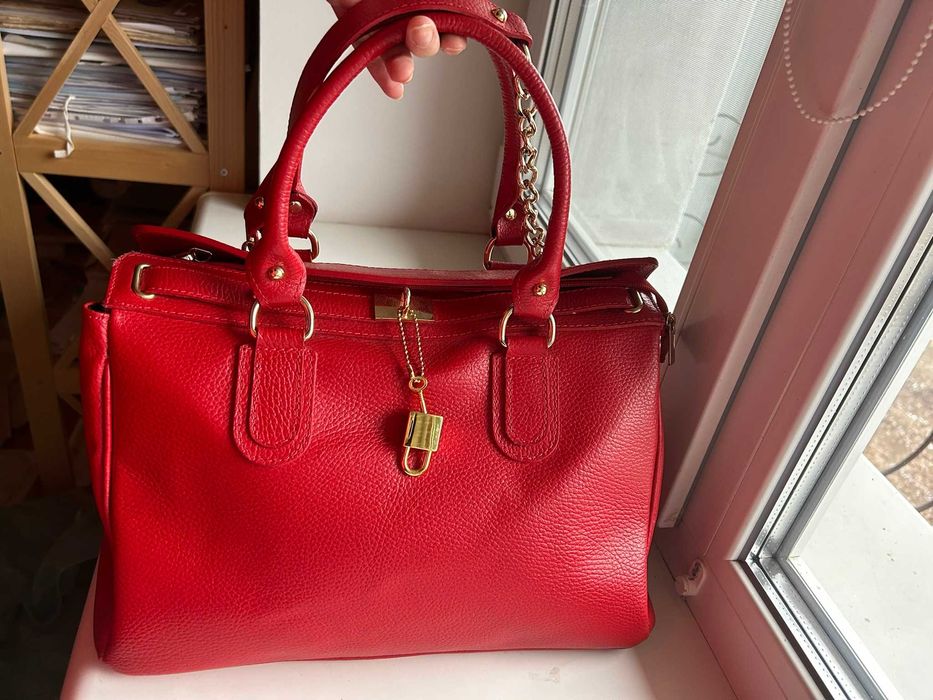 Італійська сумка з натуральної шкіри