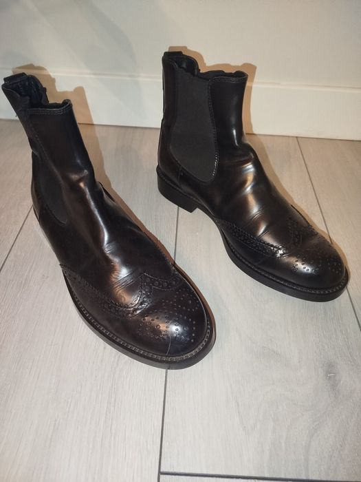 Чоловіче шкіряне взуття фірми TOD'S made in Italy