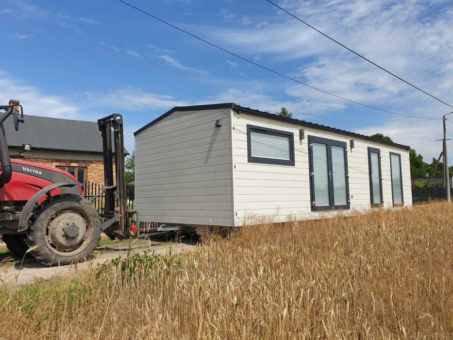 Dom Domek mobilny modułowy 40 m² nowy wyposażony całoroczny SOL