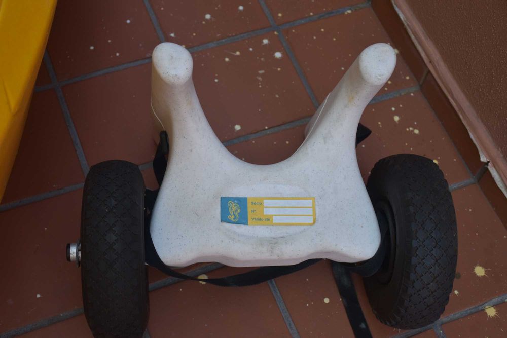 Caique / canoa "sit on top RTM Ocean Duo com carrinho