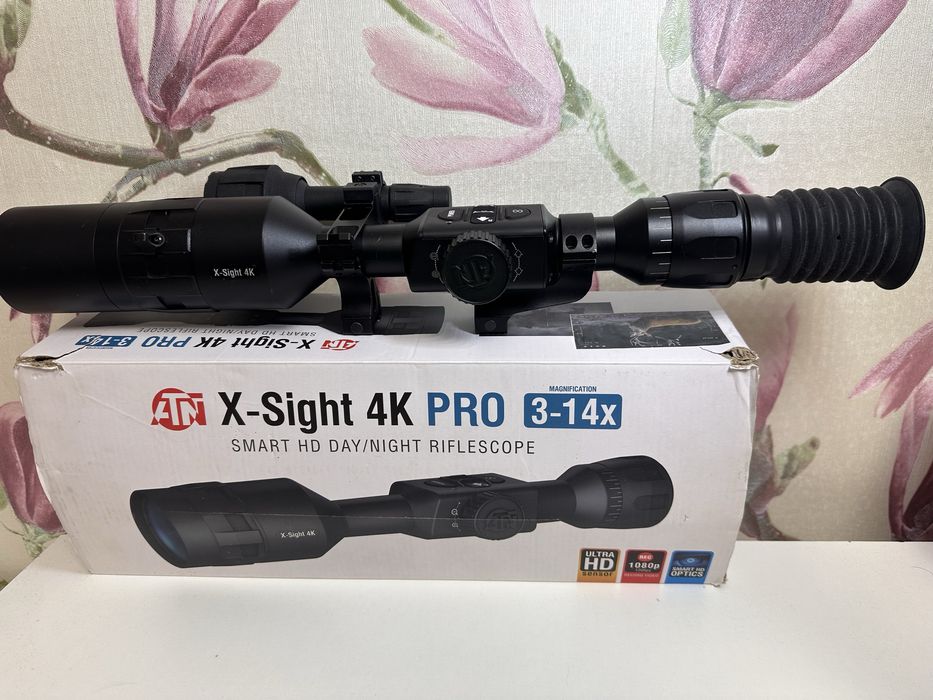 Цифровой прицел ночного видения ATN X-Sight 4K Pro 3-14x день/ночь