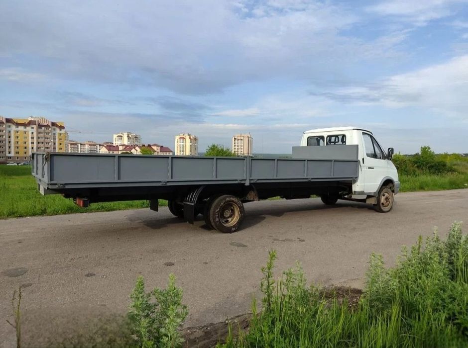 Большая газель , Открытая газель 6 метров , Грузоперевозки , Грузчики