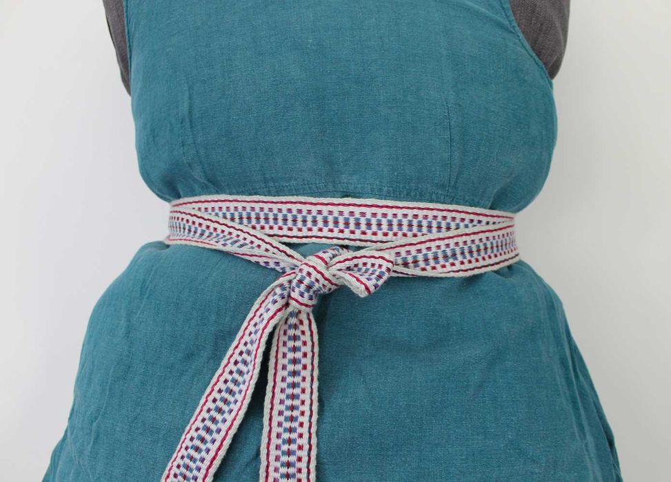 Pas, krajka bardkowa ręcznie tkana, пояс традыцыйны