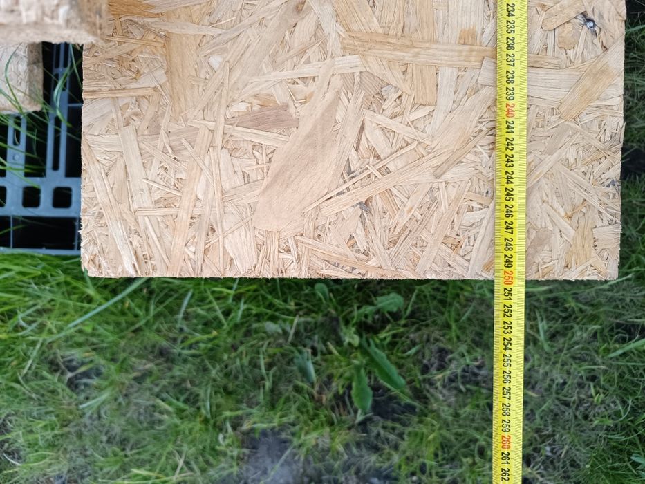 Płyty OSB po szalunku